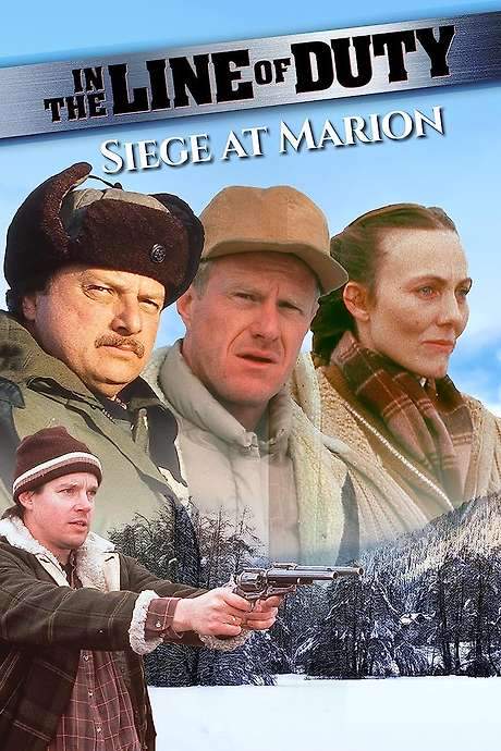 In the Line of Duty: Siege at Marion (1992) movie poster