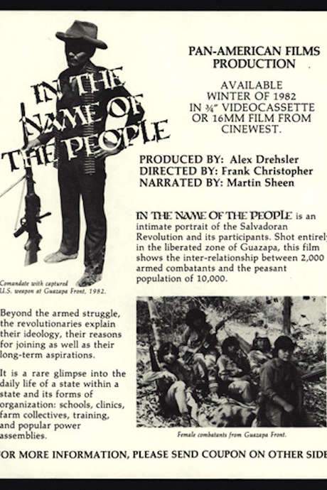 In the Name of the People (1985) movie poster