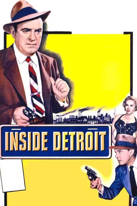 Inside Detroit (1956) movie poster