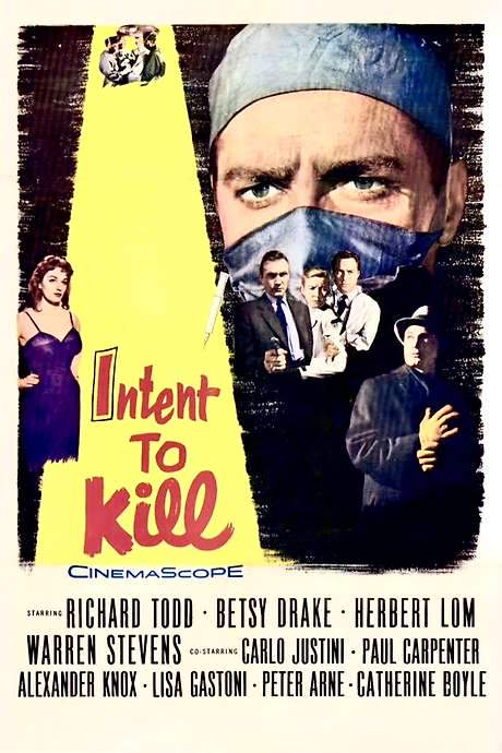 Intent to Kill (1958) movie poster