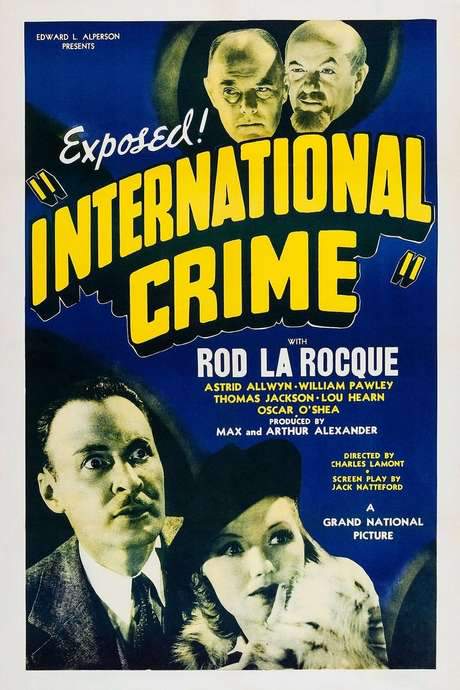 International Crime (1938) movie poster