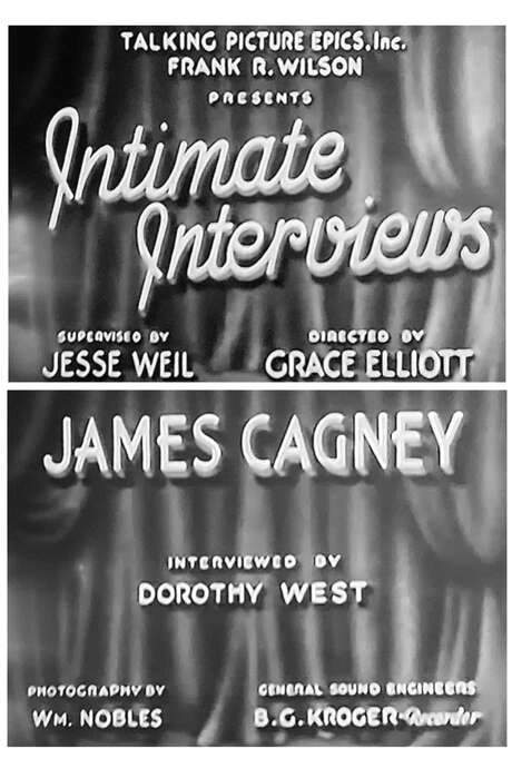 Intimate Interviews: James Cagney (1931) Full Movie Summary & Plot ...