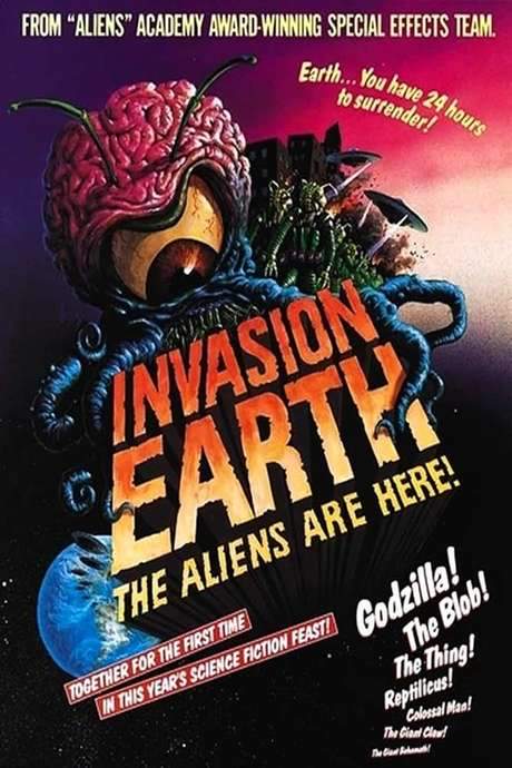 Invasion Earth: The Aliens Are Here (1988) movie poster
