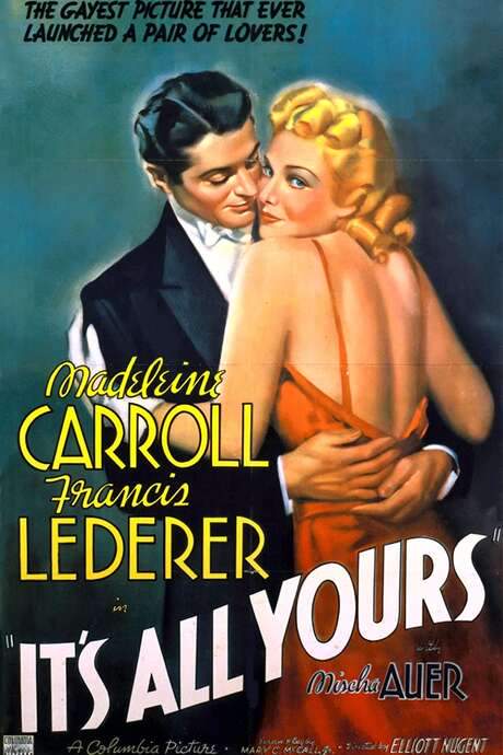 It’s All Yours (1937) movie poster