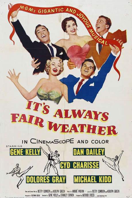 It’s Always Fair Weather (1955) movie poster