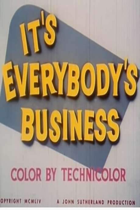It’s Everybody’s Business (1954) movie poster