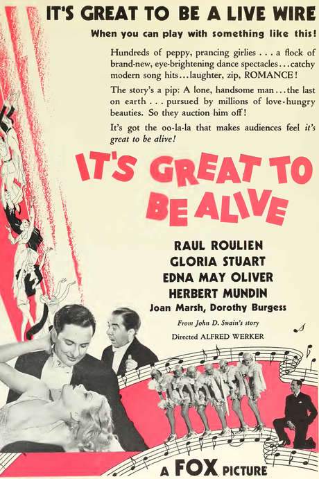 It’s Great to Be Alive (1933) movie poster