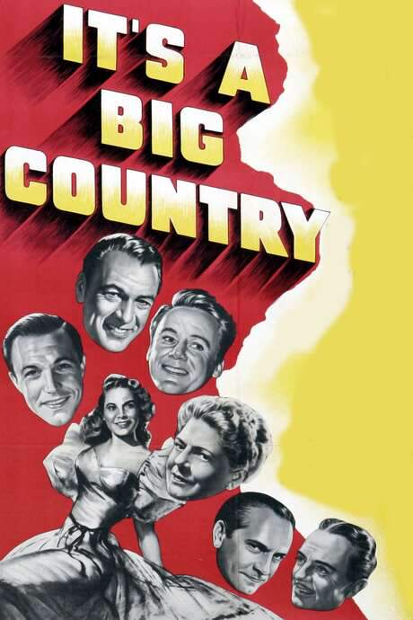 It’s a Big Country (1951) movie poster