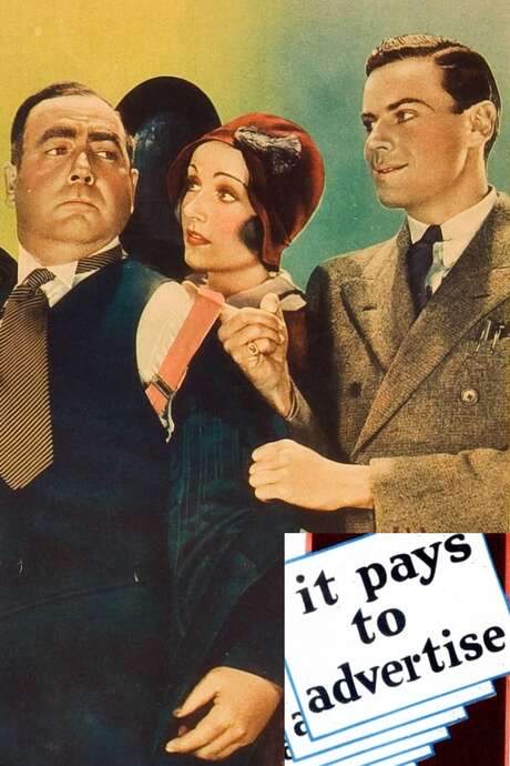 It Pays to Advertise (1931) movie poster