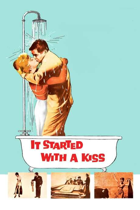 It Started with a Kiss (1959) movie poster