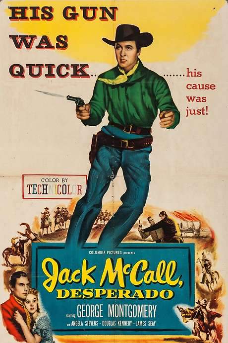 Jack McCall, Desperado (1953) movie poster