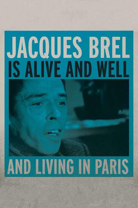 Jacques Brel Is Alive and Well and Living in Paris (1975) movie poster