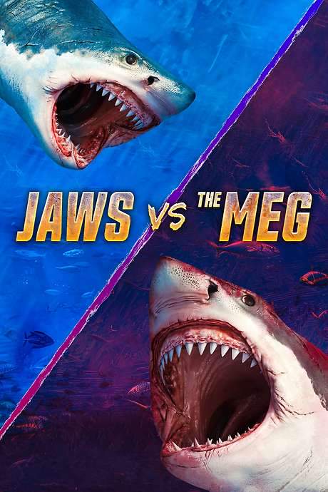 Jaws vs. the Meg (2023) movie poster
