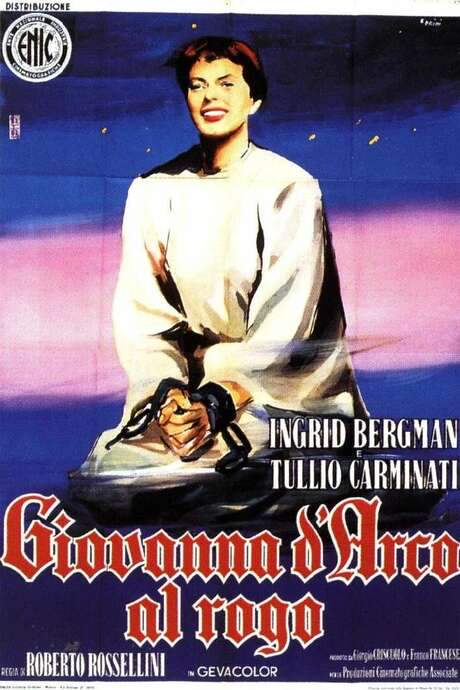 Joan of Arc at the Stake (1954) movie poster