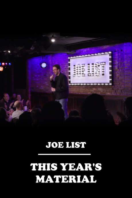 Joe List: This Year’s Material (2022) movie poster