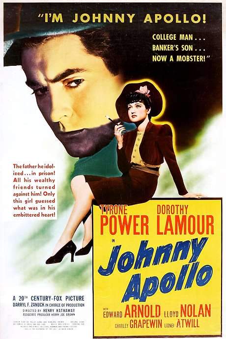 Johnny Apollo (1940) movie poster