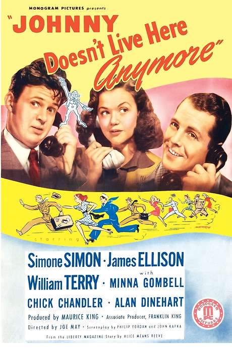 Johnny Doesn’t Live Here Anymore (1944) movie poster