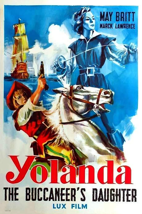 Jolanda, the Daughter of the Black Corsair (1953) movie poster