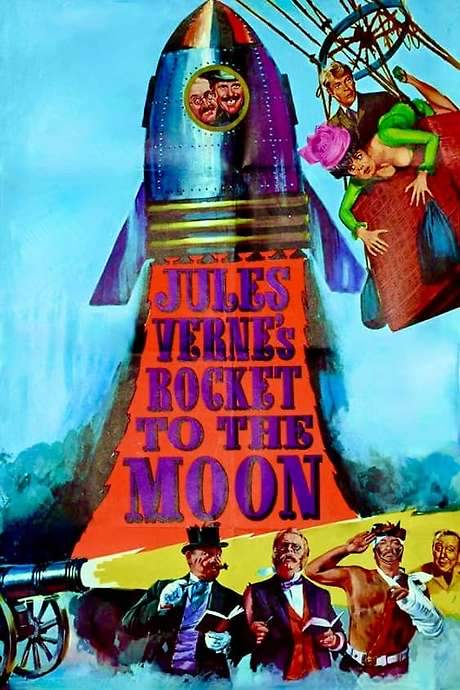 Jules Verne’s Rocket to the Moon (1967) movie poster