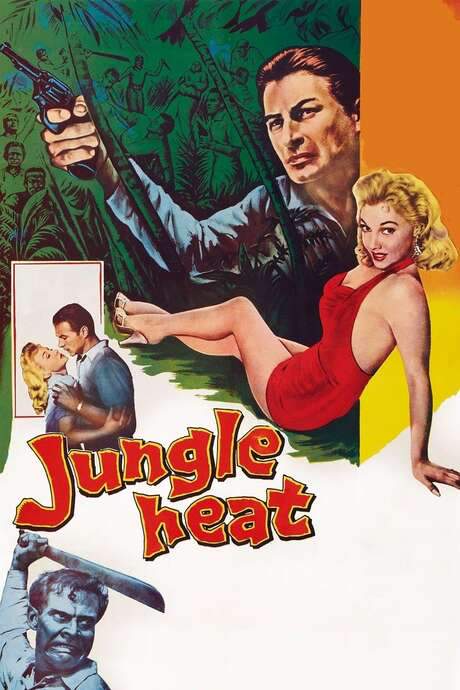 Jungle Heat (1957) movie poster