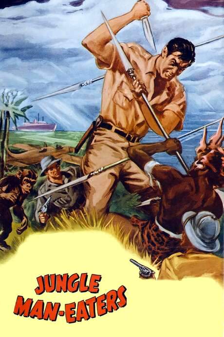 Jungle Man-Eaters (1954) movie poster