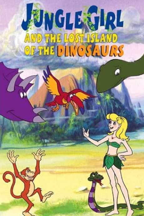 Jungle Girl and the Lost Island of Dinosaurs (2002) movie poster