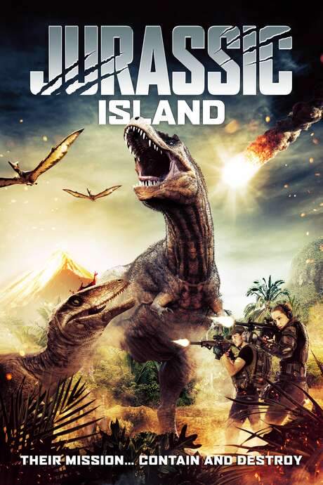 Jurassic Island (2022) movie poster