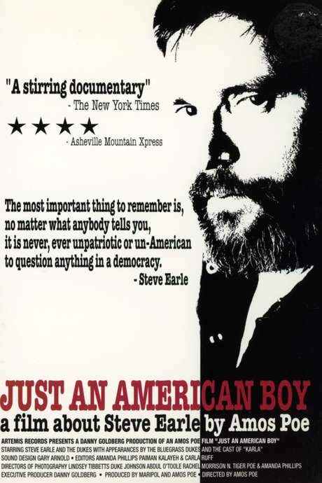 Just an American Boy: A Film About Steve Earle (2003) movie poster