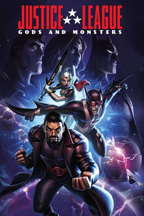 Justice League: Gods and Monsters (2015) movie poster