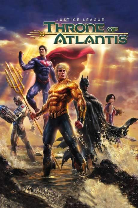 Justice League: Throne of Atlantis (2015) movie poster