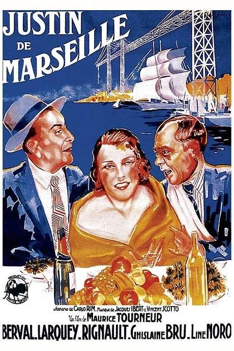 Justin de Marseille (1935) movie poster