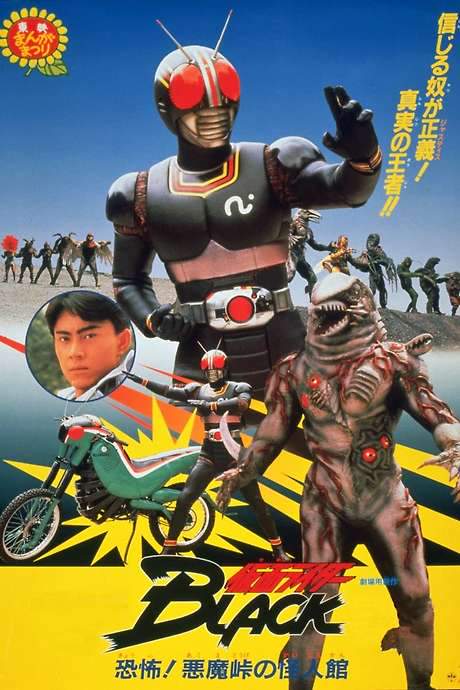 Kamen Rider Black: Terror! Demon Mansion at Devil’s Pass (1988) movie poster