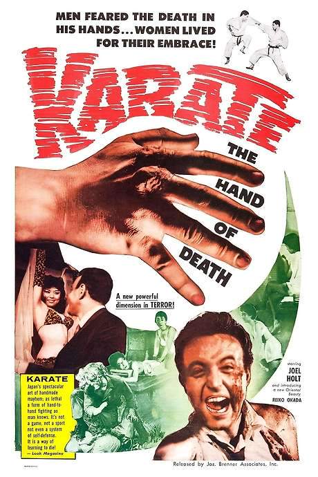Karate, the Hand of Death (1961) movie poster