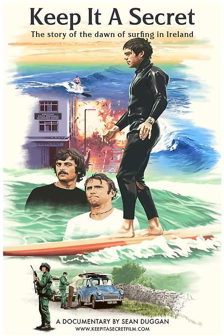 Keep It a Secret: The Story of the Dawn of Surfing in Ireland (2021) movie poster