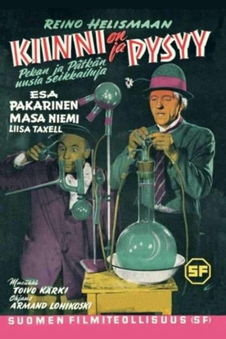 Kiinni on ja pysyy (1955) movie poster