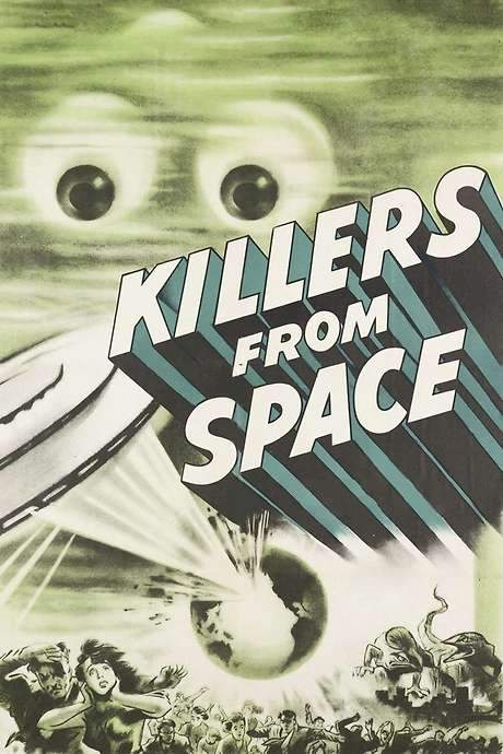 Killers from Space (1954) movie poster