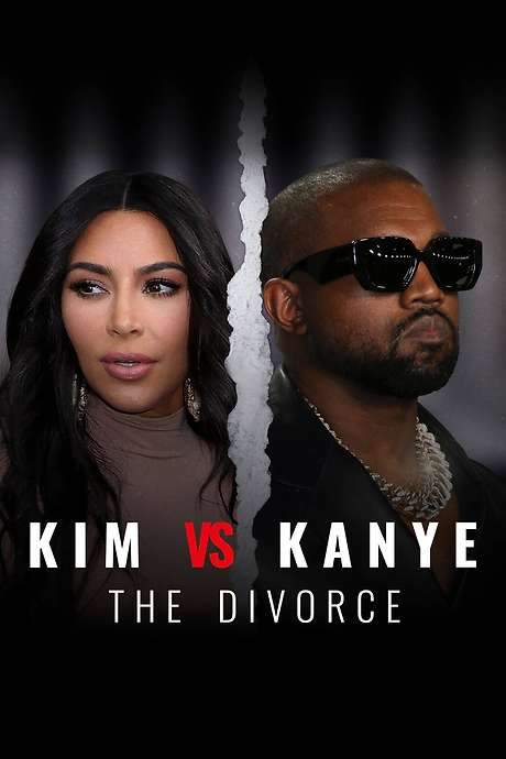 Kim vs Kanye: The Divorce (2023) movie poster