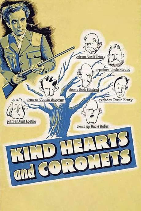 Kind Hearts and Coronets (1949) movie poster