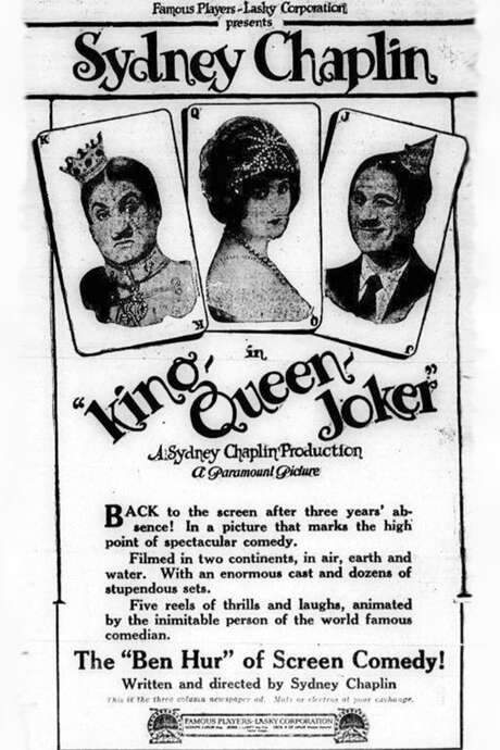 King, Queen, Joker (1921) movie poster