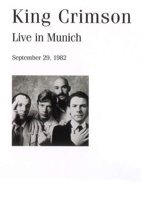 King Crimson: Live in Munich, 1982 movie poster