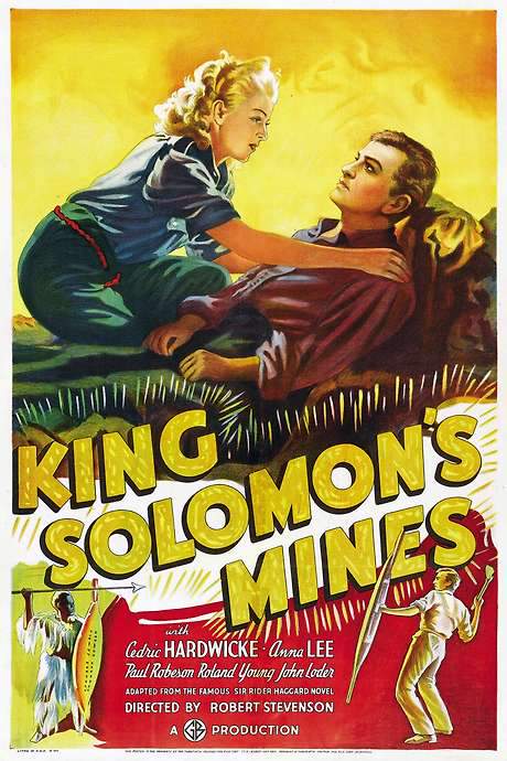 King Solomon’s Mines (1937) movie poster