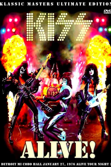 Kiss [1976] Detroit 1976 movie poster