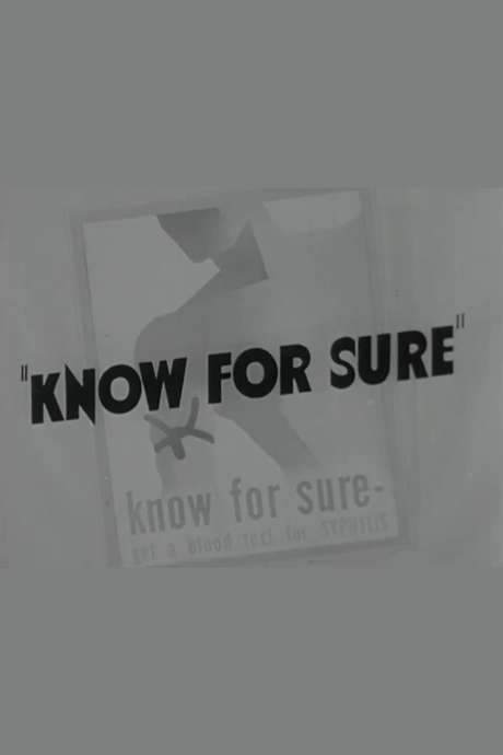Know For Sure (1941) movie poster