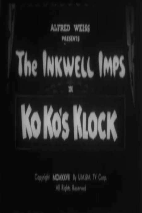 KoKo’s Klock (1927) movie poster