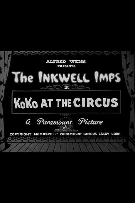 Koko at the Circus (1926) movie poster