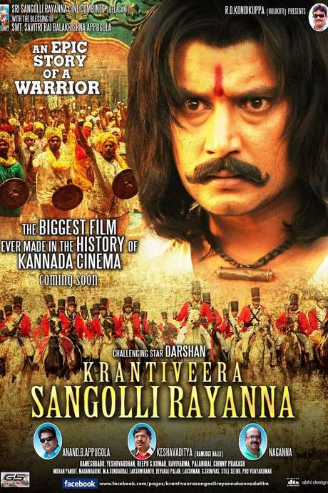 Kraanthiveera Sangolli Raayanna (2012) movie poster