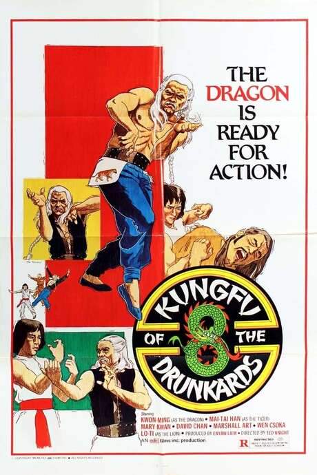 Kung Fu of 8 Drunkards (1980) movie poster