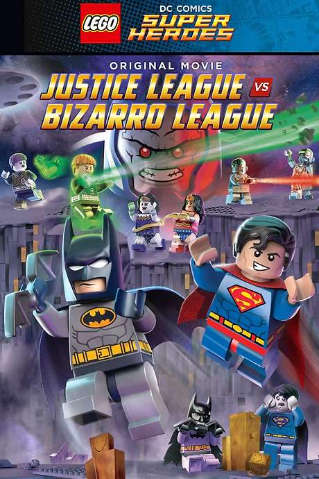 LEGO DC Comics Super Heroes: Justice League vs. Bizarro League (2015) movie poster