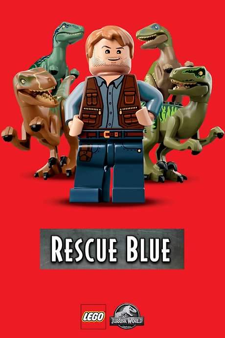 LEGO Jurassic World: Rescue Blue (2018) movie poster