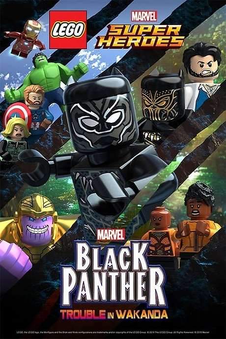 LEGO Marvel Super Heroes - Black Panther: Trouble in Wakanda (2018) movie poster